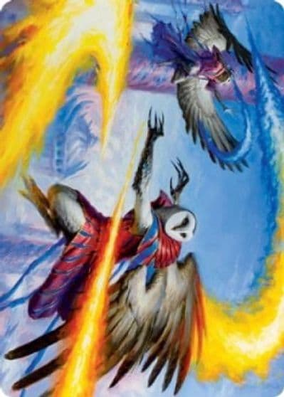 Teach by Example Art Card Art Series: Strixhaven Magic card