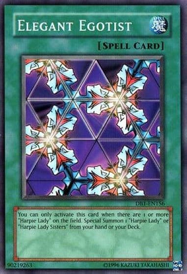 Elegant Egotist Dark Beginning 1 Yu-Gi-Oh! card