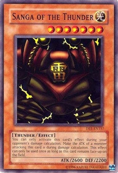Sanga of the Thunder Dark Beginning 1 Yu-Gi-Oh! card