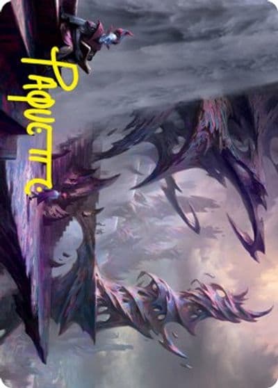 Prismari Campus Art Card Gold Stamped Signature Art Series: Strixhaven Magic card