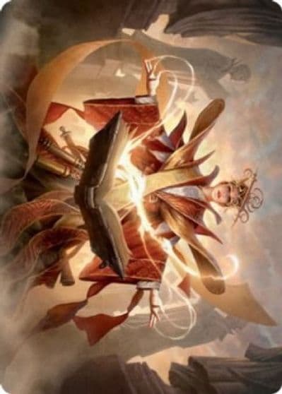 Augusta Dean of Order Art Card Art Series: Strixhaven Magic card