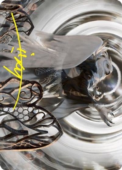 Shaile Dean of Radiance Art Card Gold Stamped Signature Art Series: Strixhaven Magic card