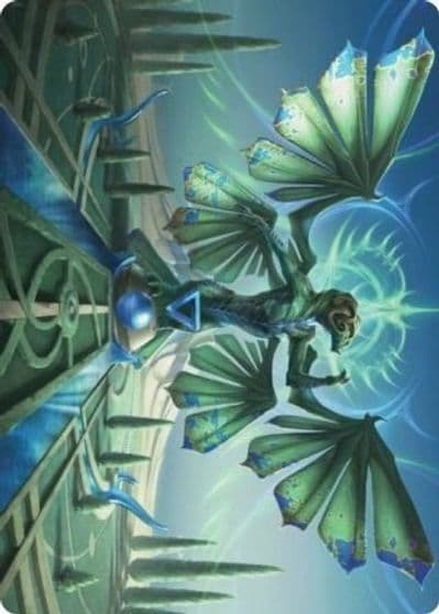 Tanazir Quandrix Art Card Art Series: Strixhaven Magic card