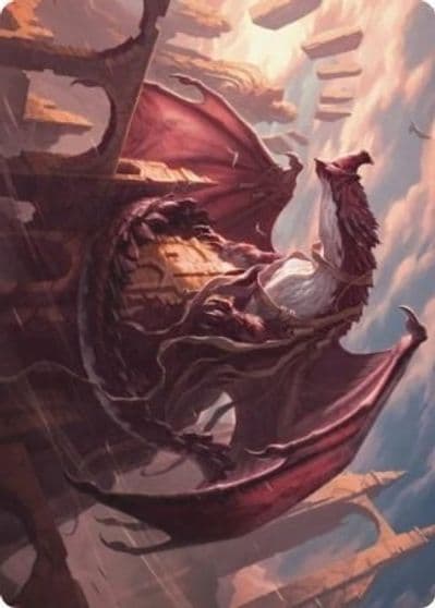 Velomachus Lorehold Art Card Art Series: Strixhaven Magic card