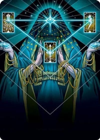 Strategic Planning Art Card Art Series: Strixhaven Magic card
