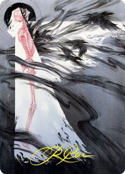 Tendrils of Agony Art Card Gold Stamped Signature Art Series: Strixhaven Magic card