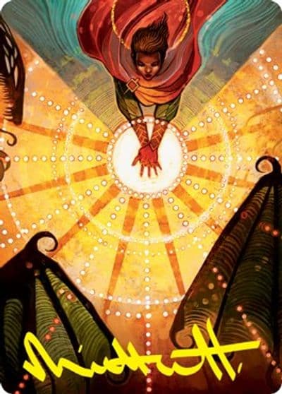 Grapeshot Art Card Gold Stamped Signature Art Series: Strixhaven Magic card