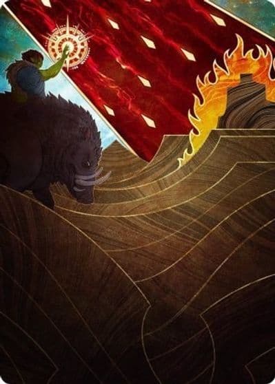 Stone Rain Art Card Art Series: Strixhaven Magic card