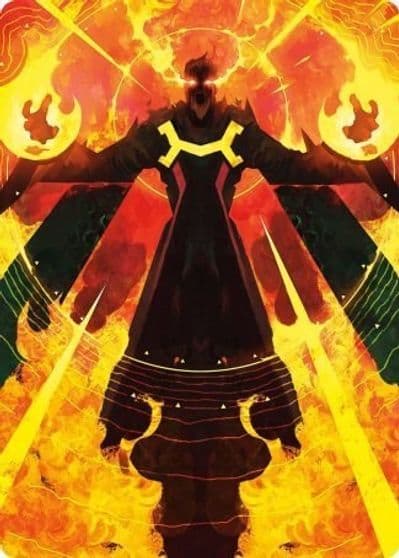 Urzas Rage Art Card Art Series: Strixhaven Magic card