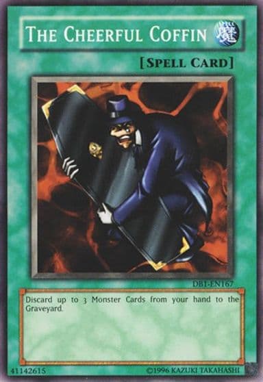 The Cheerful Coffin Dark Beginning 1 Yu-Gi-Oh! card