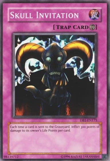 Skull Invitation Dark Beginning 1 Yu-Gi-Oh! card