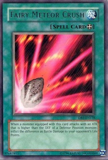 Fairy Meteor Crush Dark Beginning 1 Yu-Gi-Oh! card
