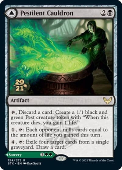 Pestilent Cauldron Prerelease Cards Magic card