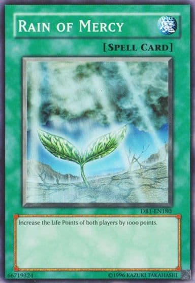 Rain of Mercy Dark Beginning 1 Yu-Gi-Oh! card