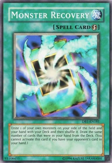 Monster Recovery Dark Beginning 1 Yu-Gi-Oh! card