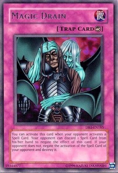 Magic Drain Dark Beginning 1 Yu-Gi-Oh! card