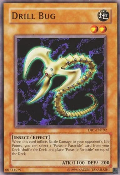 Drill Bug Dark Beginning 1 Yu-Gi-Oh! card