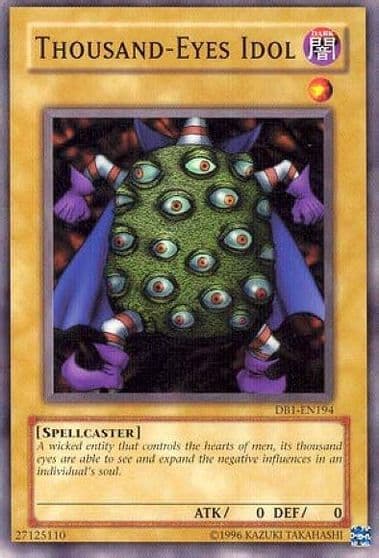 Thousand Eyes Idol Dark Beginning 1 Yu-Gi-Oh! card