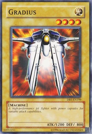 Gradius Dark Beginning 1 Yu-Gi-Oh! card