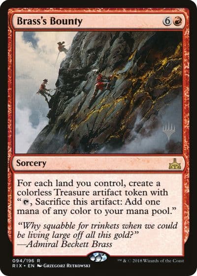 Brasss Bounty Promo Pack: Strixhaven Magic card