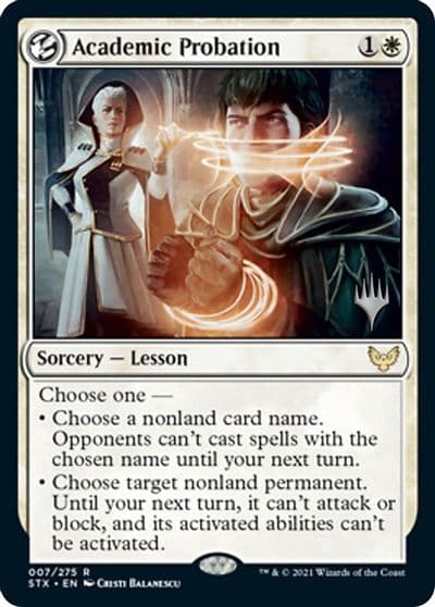 Academic Probation Promo Pack: Strixhaven Magic card
