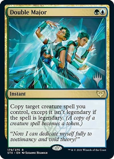 Double Major Promo Pack: Strixhaven Magic card