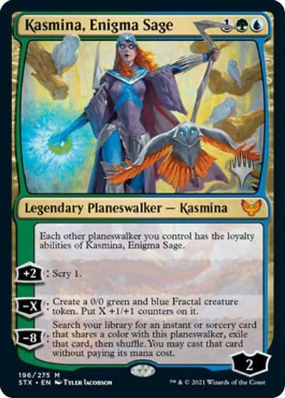 Kasmina Enigma Sage Promo Pack: Strixhaven Magic card