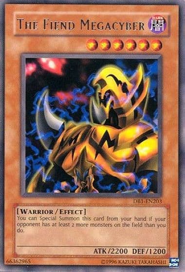The Fiend Megacyber Dark Beginning 1 Yu-Gi-Oh! card