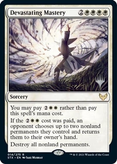 Devastating Mastery Promo Pack: Strixhaven Magic card