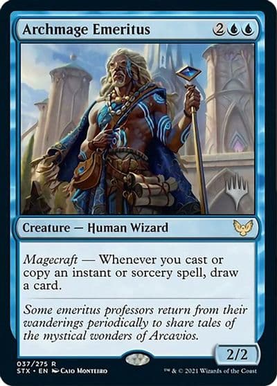 Archmage Emeritus Promo Pack: Strixhaven Magic card