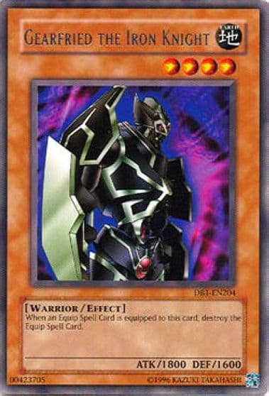 Gearfried the Iron Knight Dark Beginning 1 Yu-Gi-Oh! card