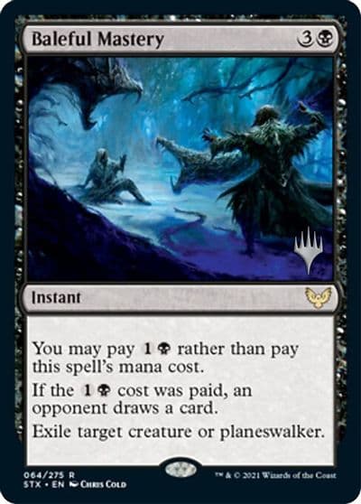 Baleful Mastery Promo Pack: Strixhaven Magic card