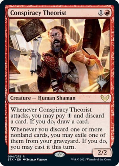 Conspiracy Theorist Promo Pack: Strixhaven Magic card