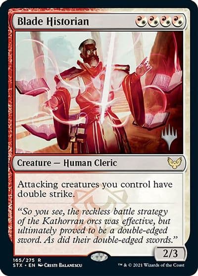 Blade Historian Promo Pack: Strixhaven Magic card