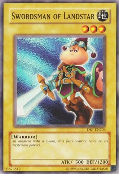 Swordsman of Landstar Dark Beginning 1 Yu-Gi-Oh! card