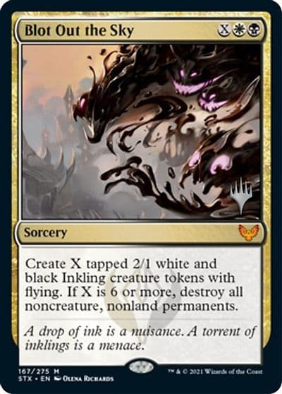 Blot Out the Sky Promo Pack: Strixhaven Magic card