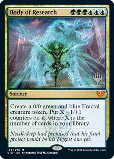 Body of Research Promo Pack: Strixhaven Magic card
