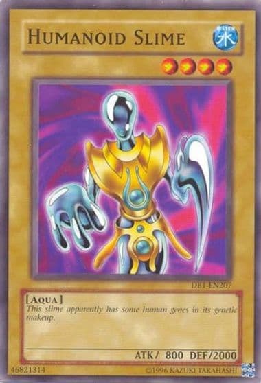 Humanoid Slime Dark Beginning 1 Yu-Gi-Oh! card