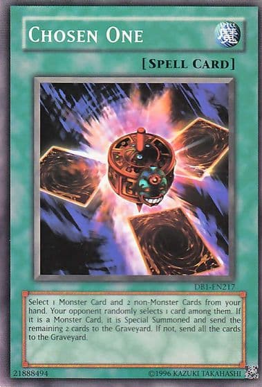 Chosen One Dark Beginning 1 Yu-Gi-Oh! card