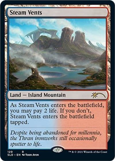 Steam Vents Secret Lair Drop Series Magic card