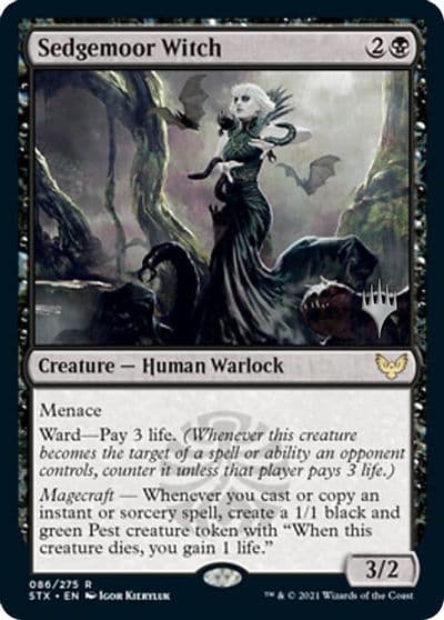 Sedgemoor Witch Promo Pack: Strixhaven Magic card