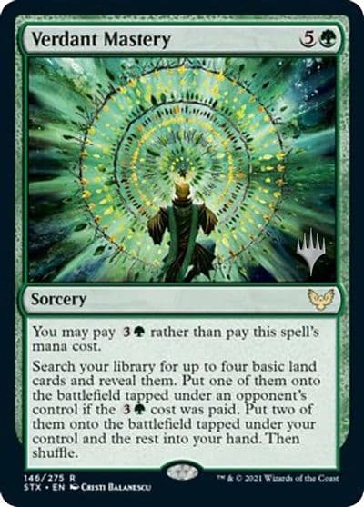Verdant Mastery Promo Pack: Strixhaven Magic card