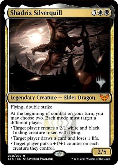Shadrix Silverquill Promo Pack: Strixhaven Magic card