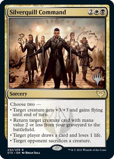 Silverquill Command Promo Pack: Strixhaven Magic card