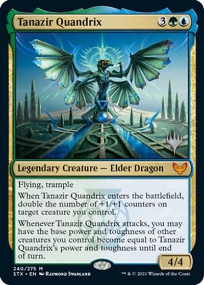 Tanazir Quandrix Promo Pack: Strixhaven Magic card