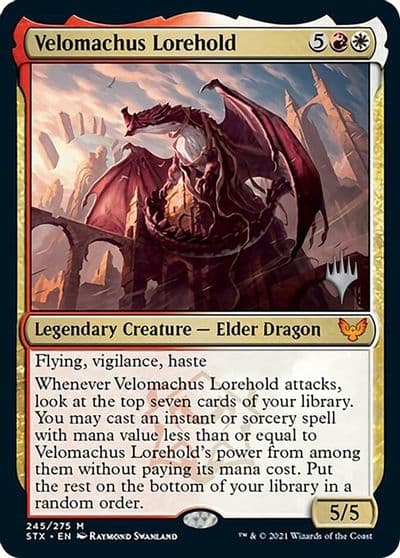 Velomachus Lorehold Promo Pack: Strixhaven Magic card