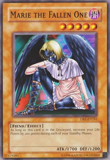 Marie the Fallen One Dark Beginning 1 Yu-Gi-Oh! card