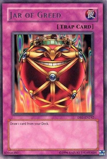 Jar of Greed Dark Beginning 1 Yu-Gi-Oh! card