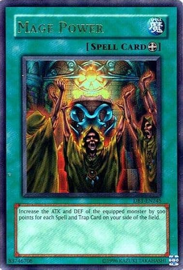 Mage Power Dark Beginning 1 Yu-Gi-Oh! card