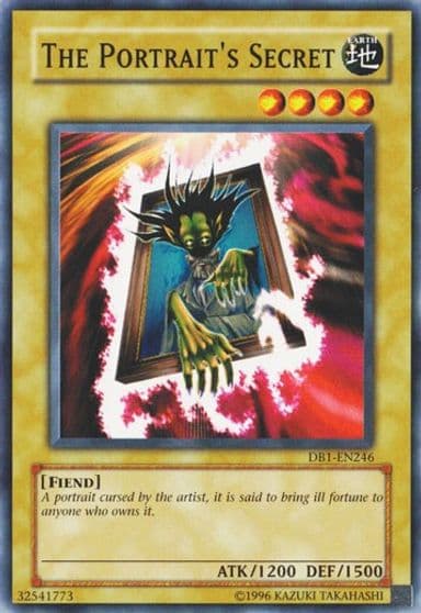 The Portraits Secret Dark Beginning 1 Yu-Gi-Oh! card